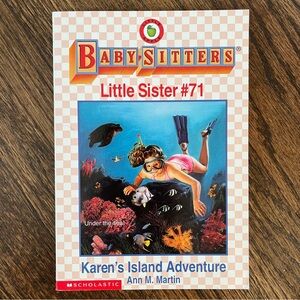 Baby-Sitters Club Book Little Sister #71 Karen's Island Adventure Ann Martin GUC